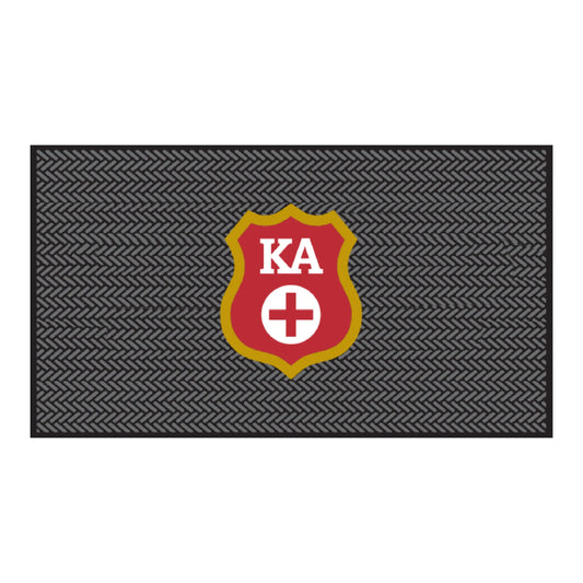 Kappa Alpha Order Shoe Scraper Outdoor Mat (4' x 6')