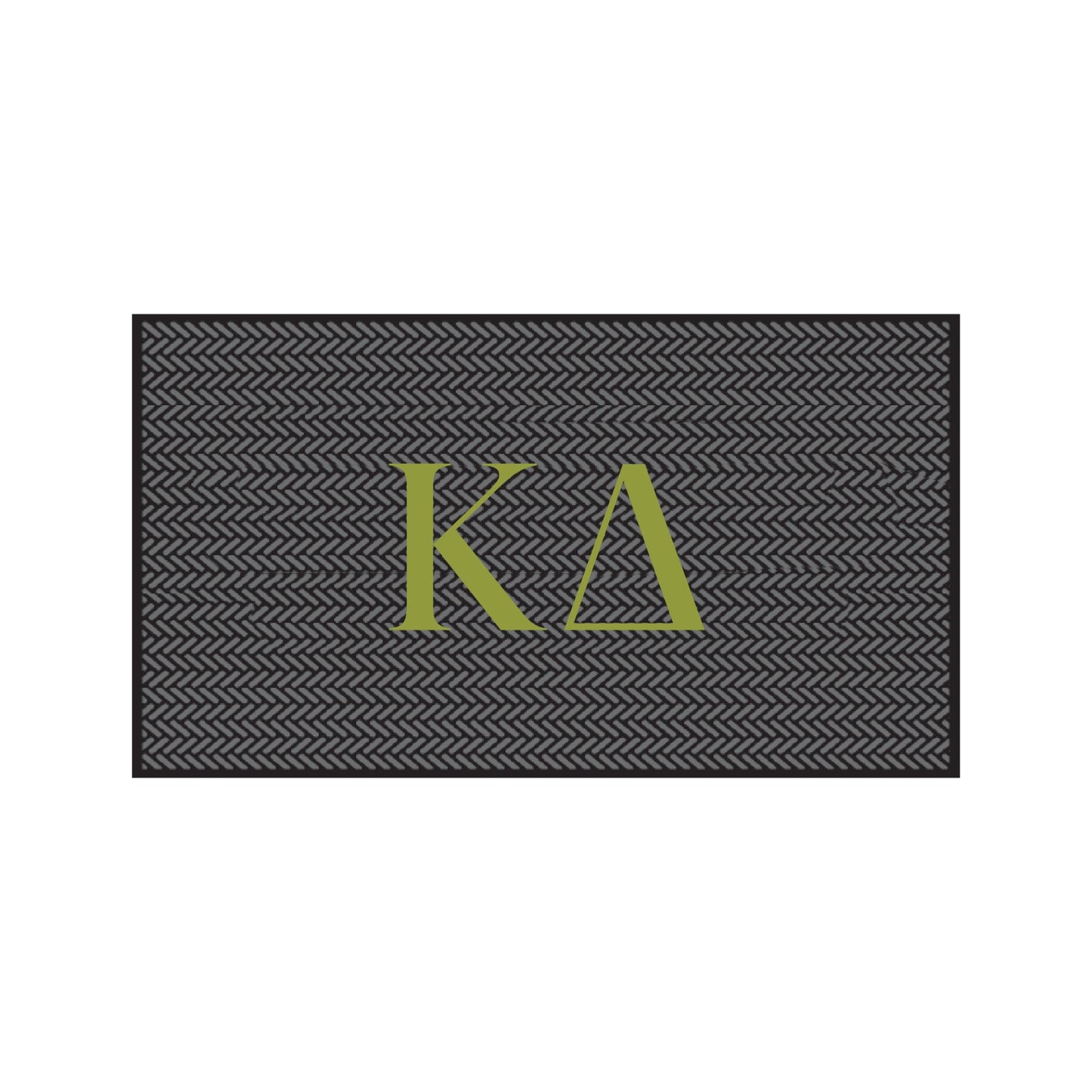 Kappa Delta Scraper Mat- Letters