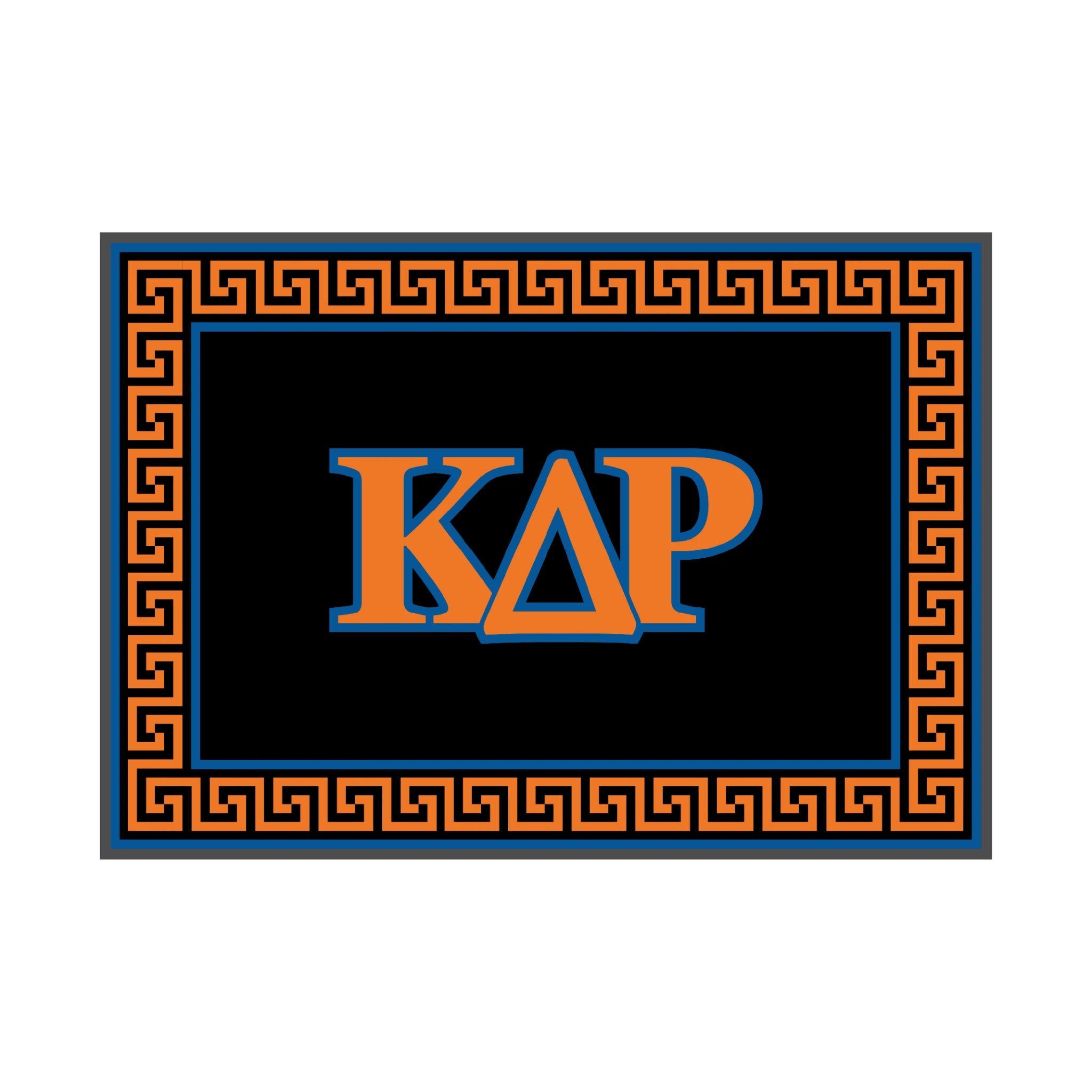Kappa Delta Rho Mat- Letters – Greek-Rugs.com