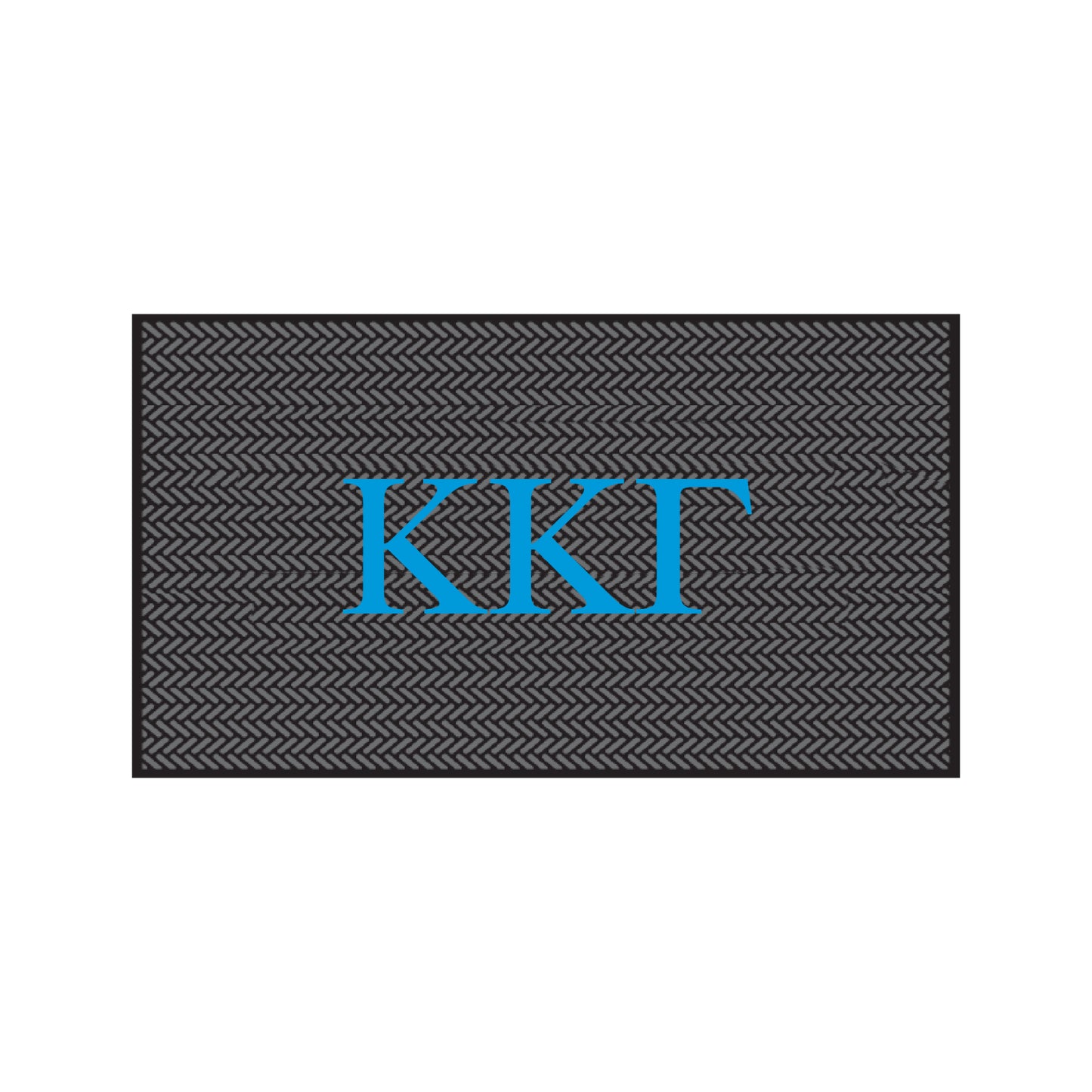 Kappa Kappa Gamma Scraper Mat- Letters