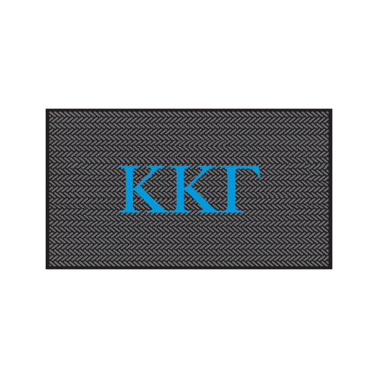 Kappa Kappa Gamma Scraper Mat- Letters