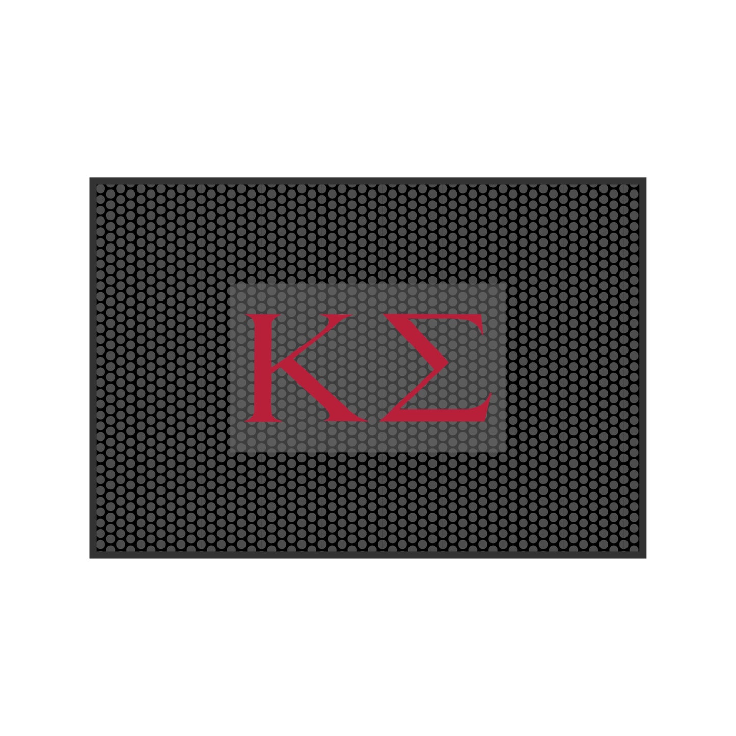 Kappa Sigma Scraper Mat- Letters