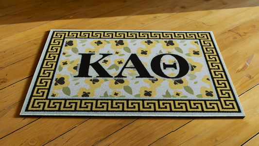 Kappa Alpha Theta "Spirit" Rug (3'10" x 5'4")