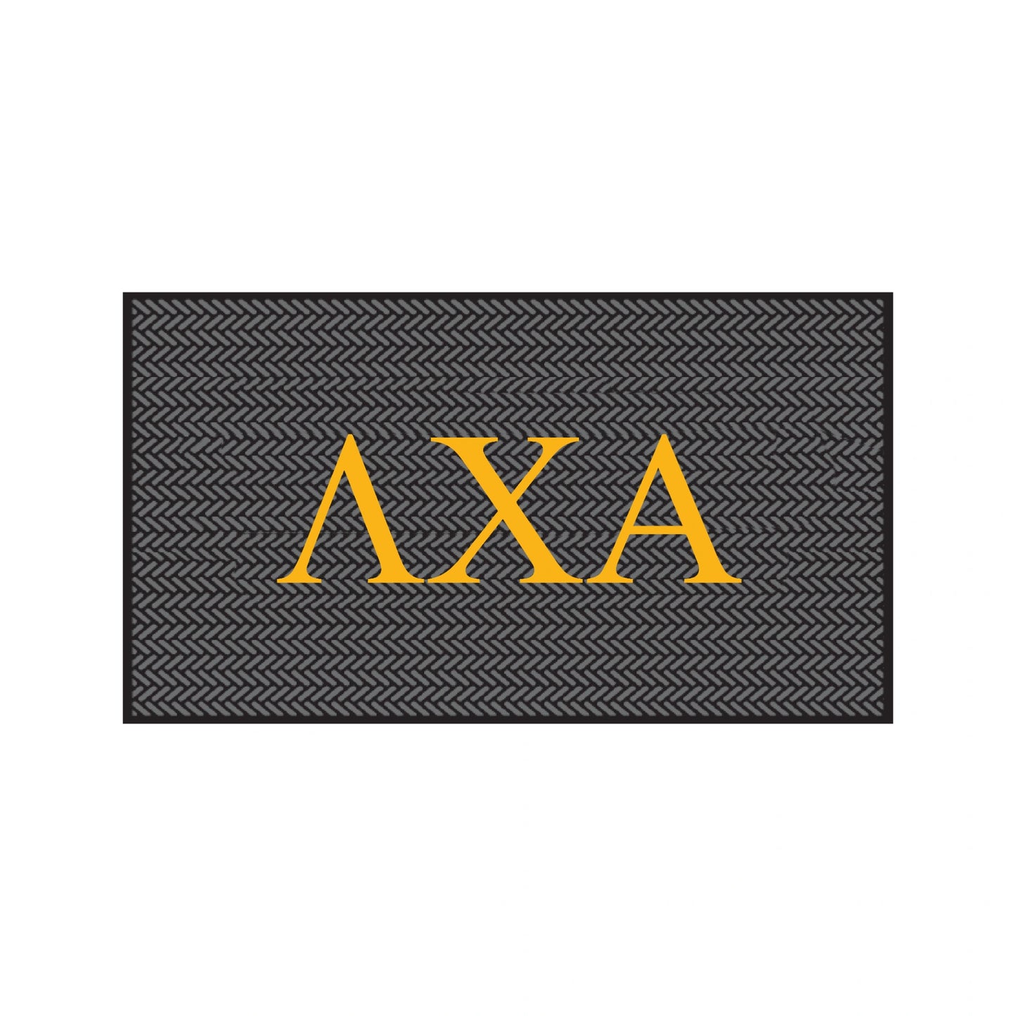 Lambda Chi Alpha Scraper Mat- Letters