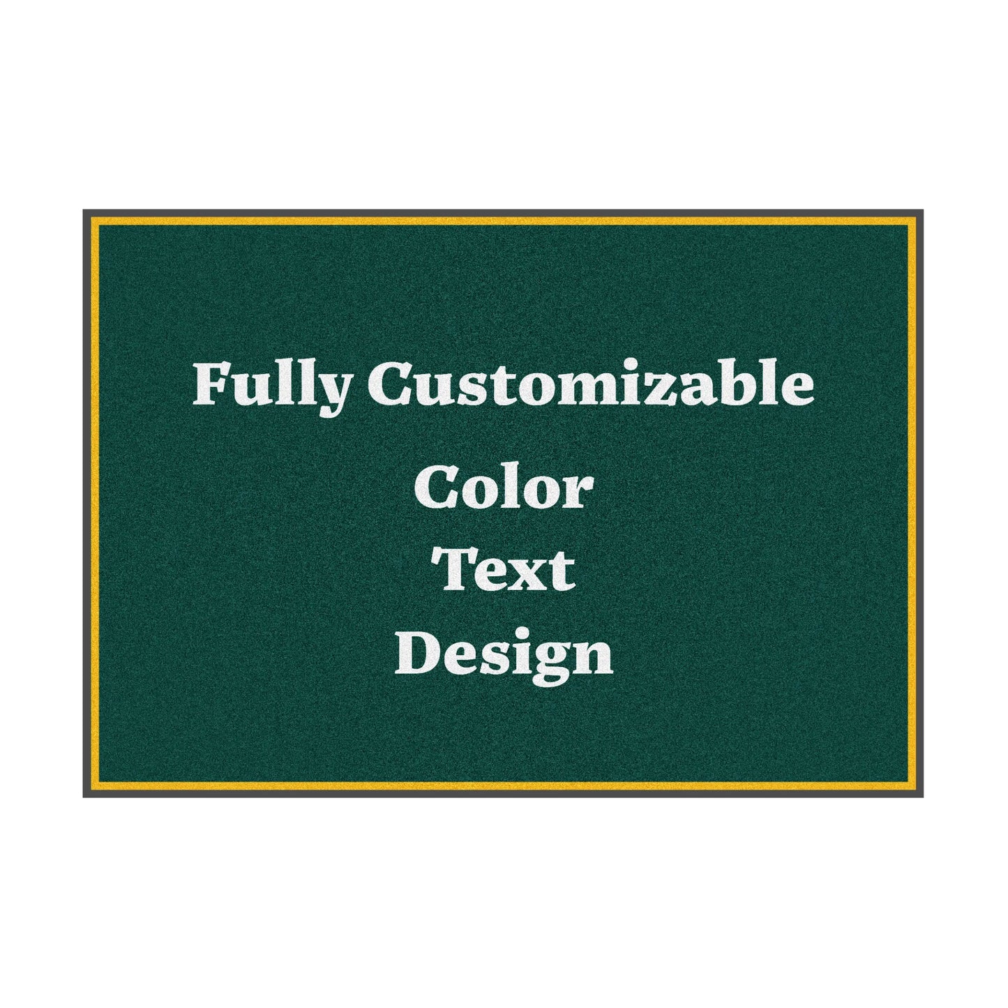 Large Customizable Mat (4'x6')