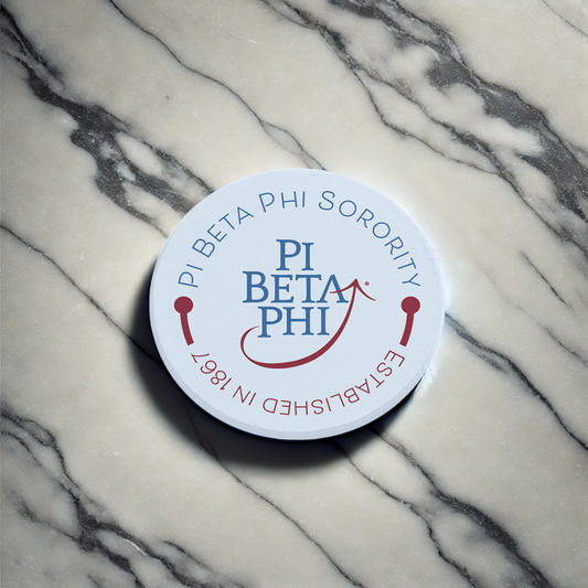 Pi Beta Phi Coaster Set (4 Coasters)