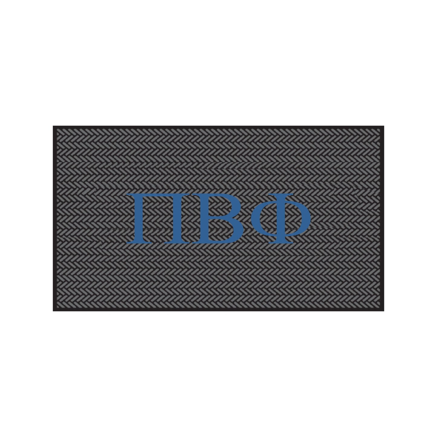 Pi Beta Phi Scraper Mat- Letters
