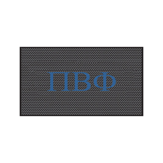 Pi Beta Phi Scraper Mat- Letters