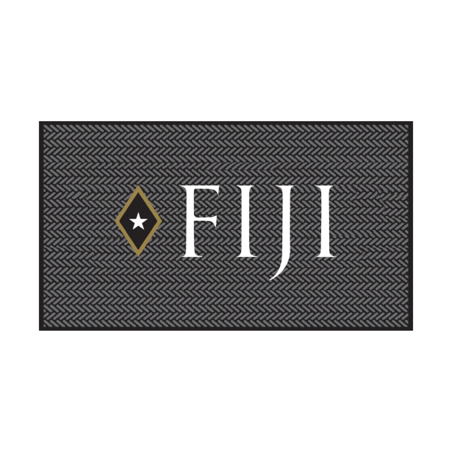Phi Gamma Delta Scraper Mat- FIJI