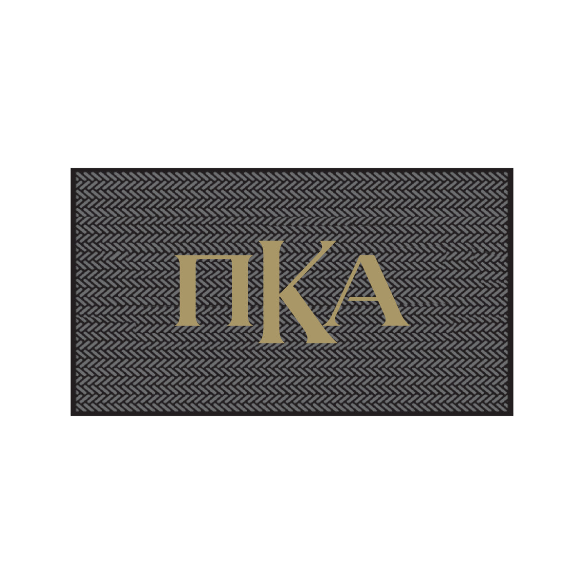 Pi Scraper Math Pi Kappa Alpha Scraper Mat- Letters – Greek-Rugs.com