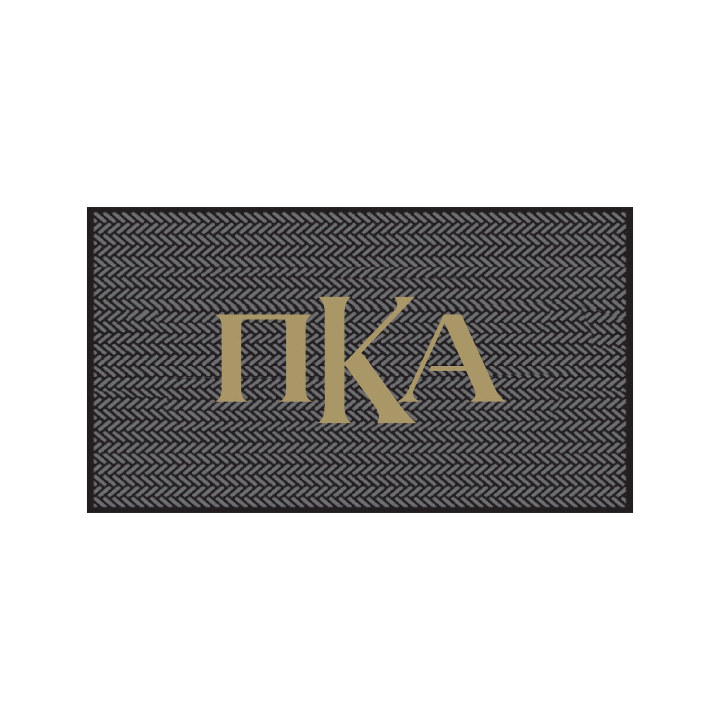 Pi Kappa Alpha Scraper Mat- Letters