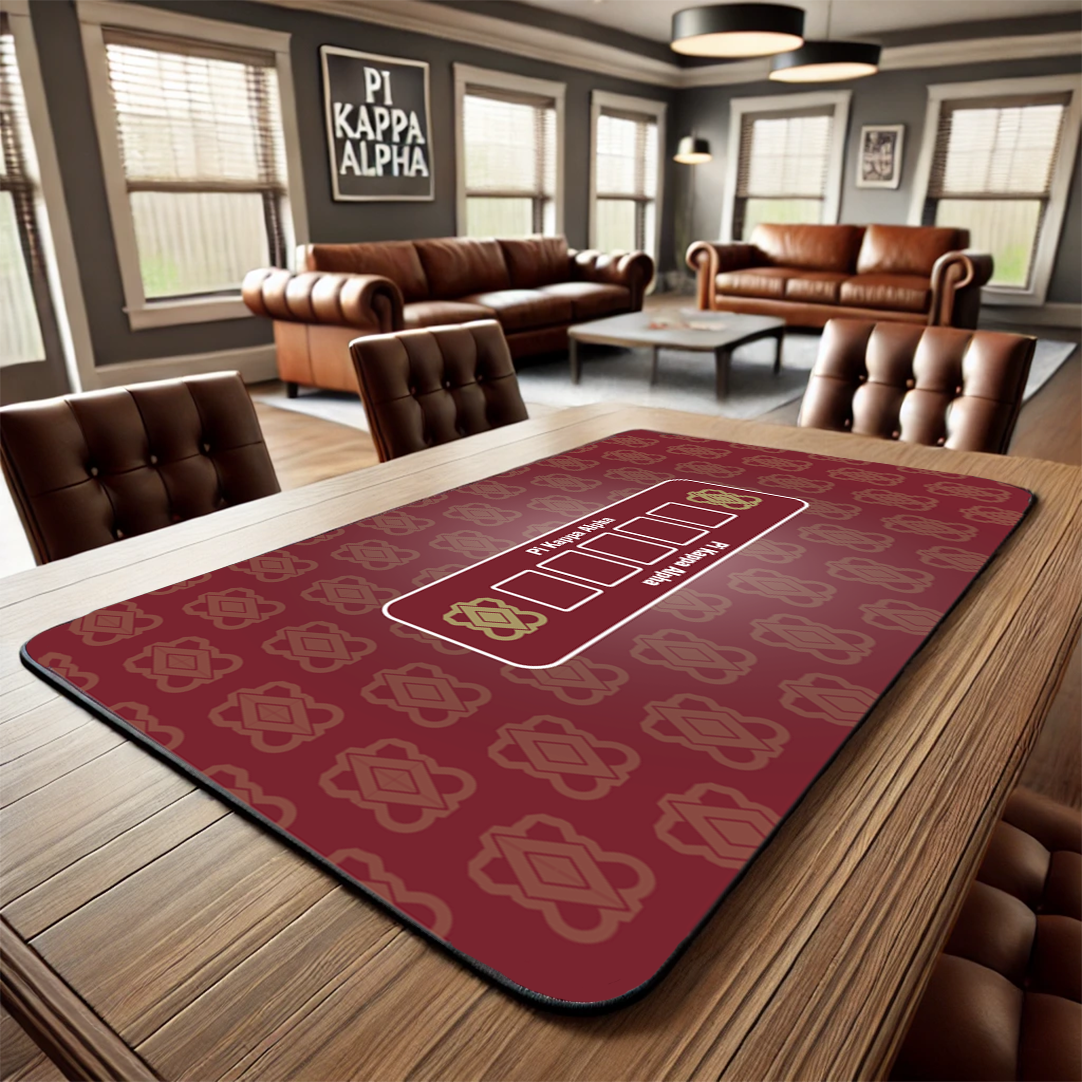 Pi Kappa Alpha Poker Mat
