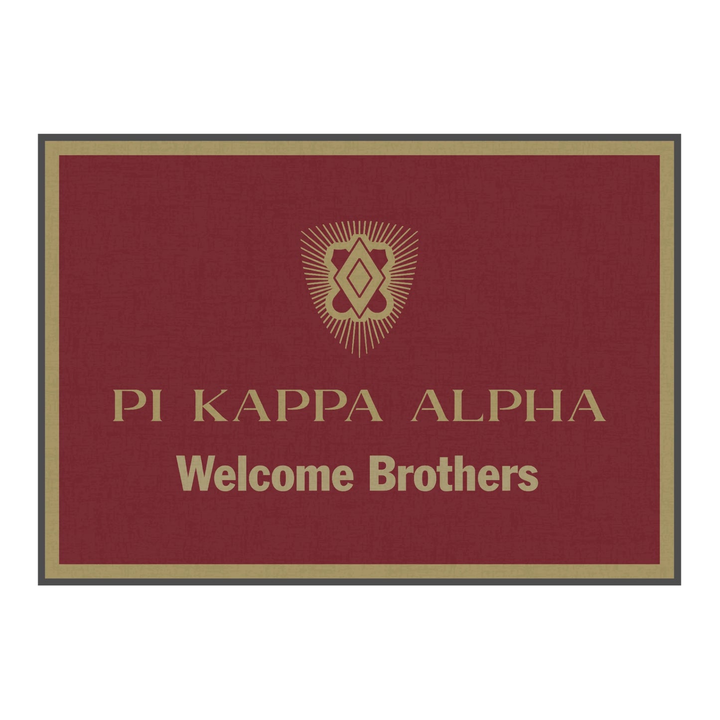 Pi Kappa Alpha Mat- Welcome