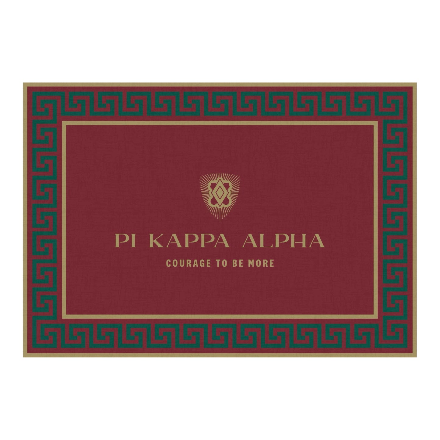 Pi Kappa Alpha  Rug- Spirit