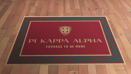 Pi Kappa Alpha "Spirit" Rug (5'4" x  7'8")