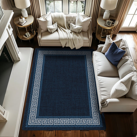 "Andros Key - Sapphire" Rug