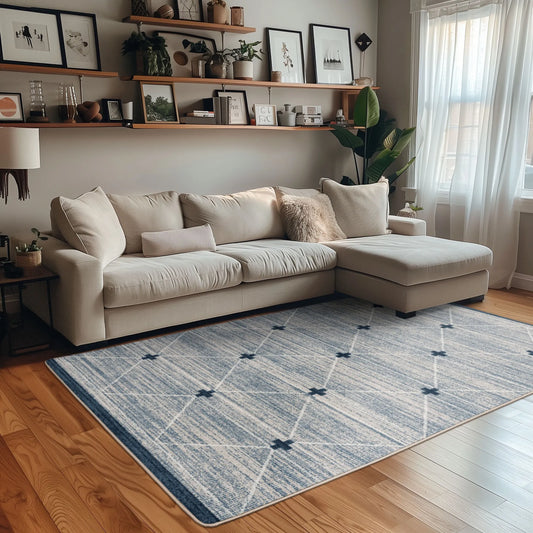 "Cross - Rain" Rug