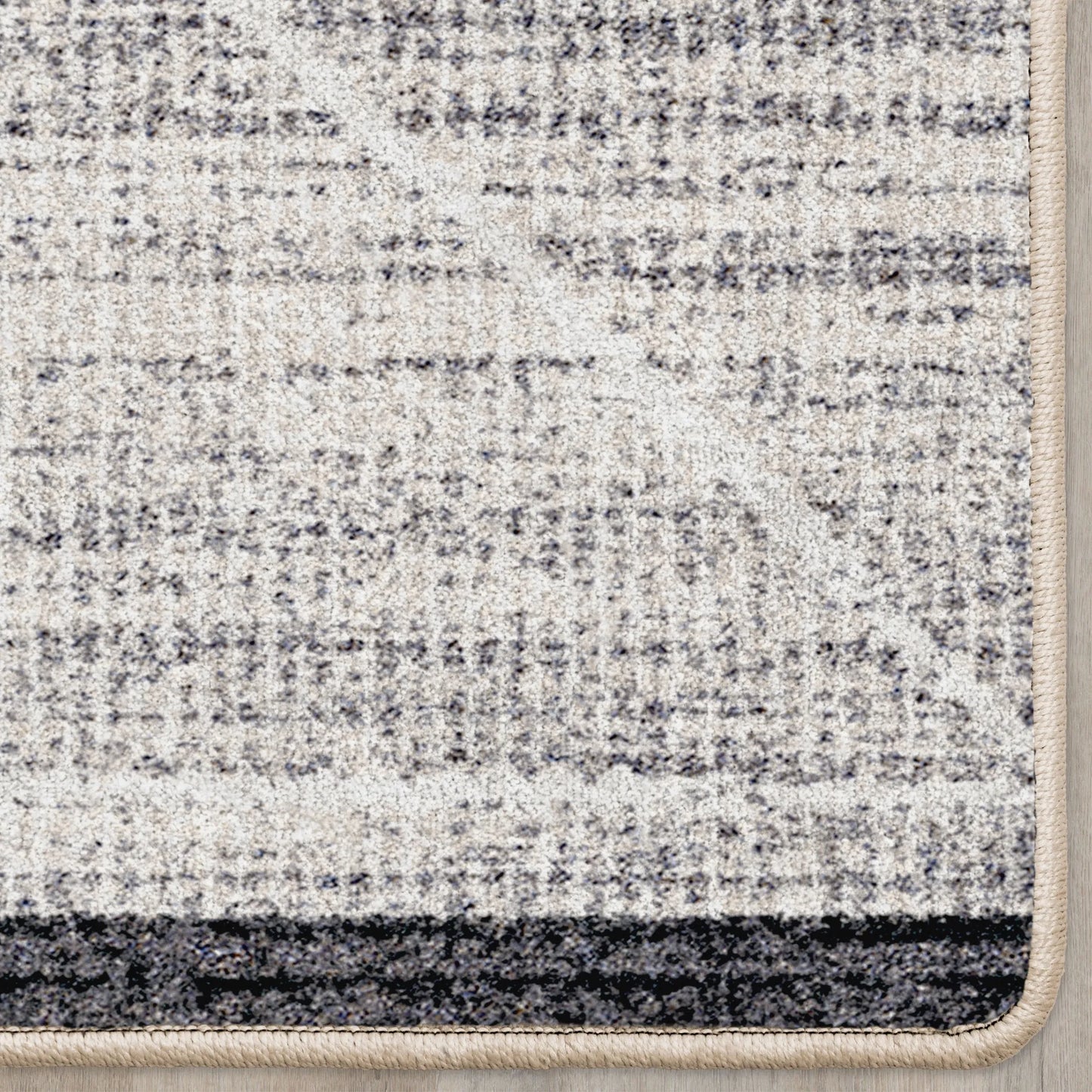"Cross - Charcoal" Rug