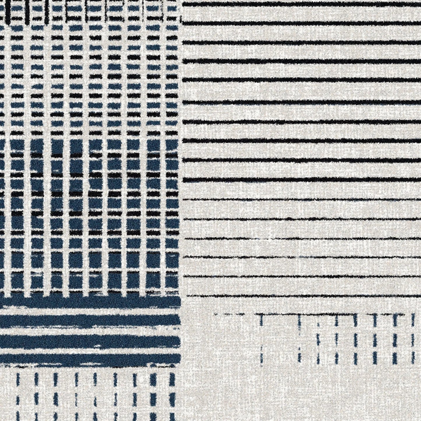 "Interlock - Morse" Rug