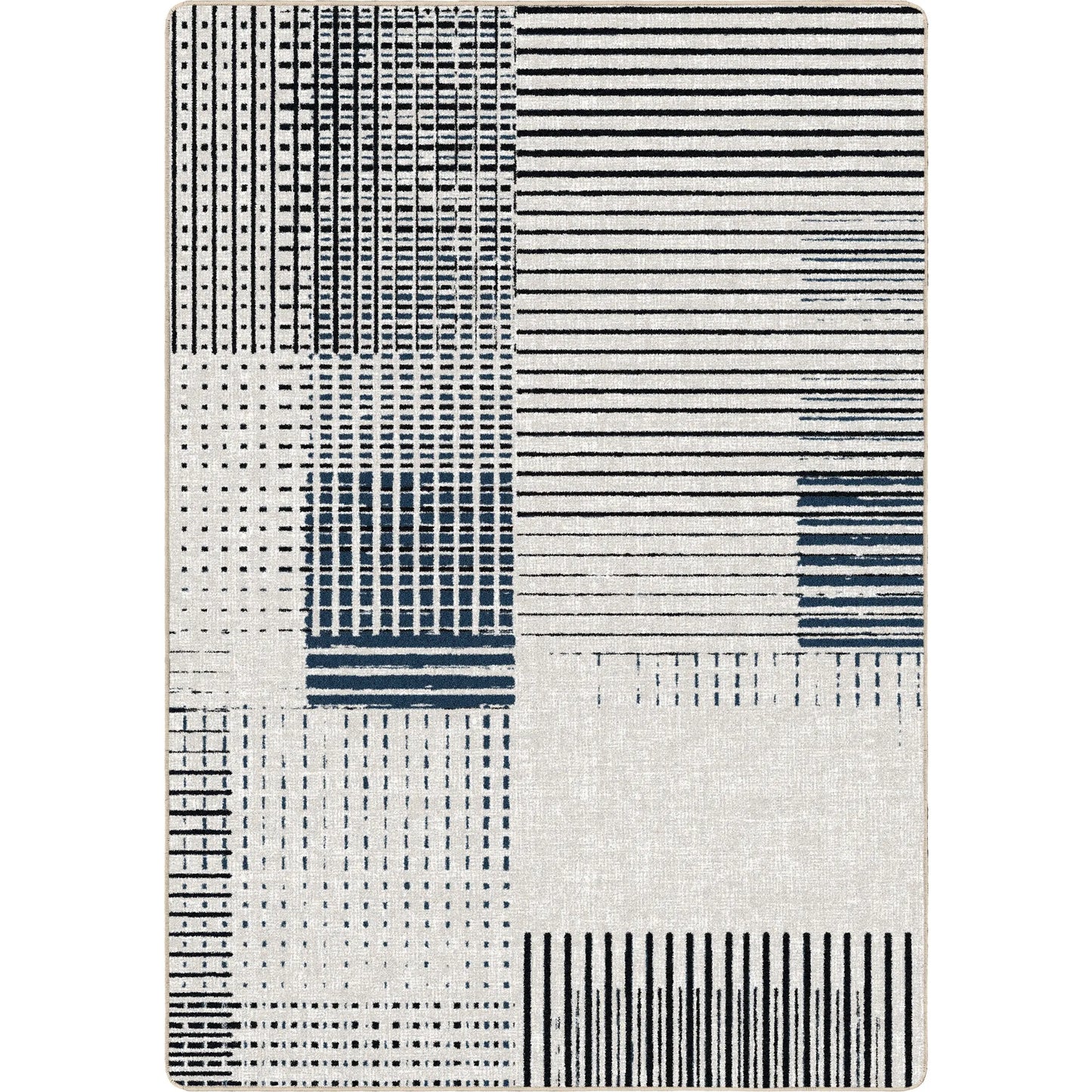 "Interlock - Morse" Rug