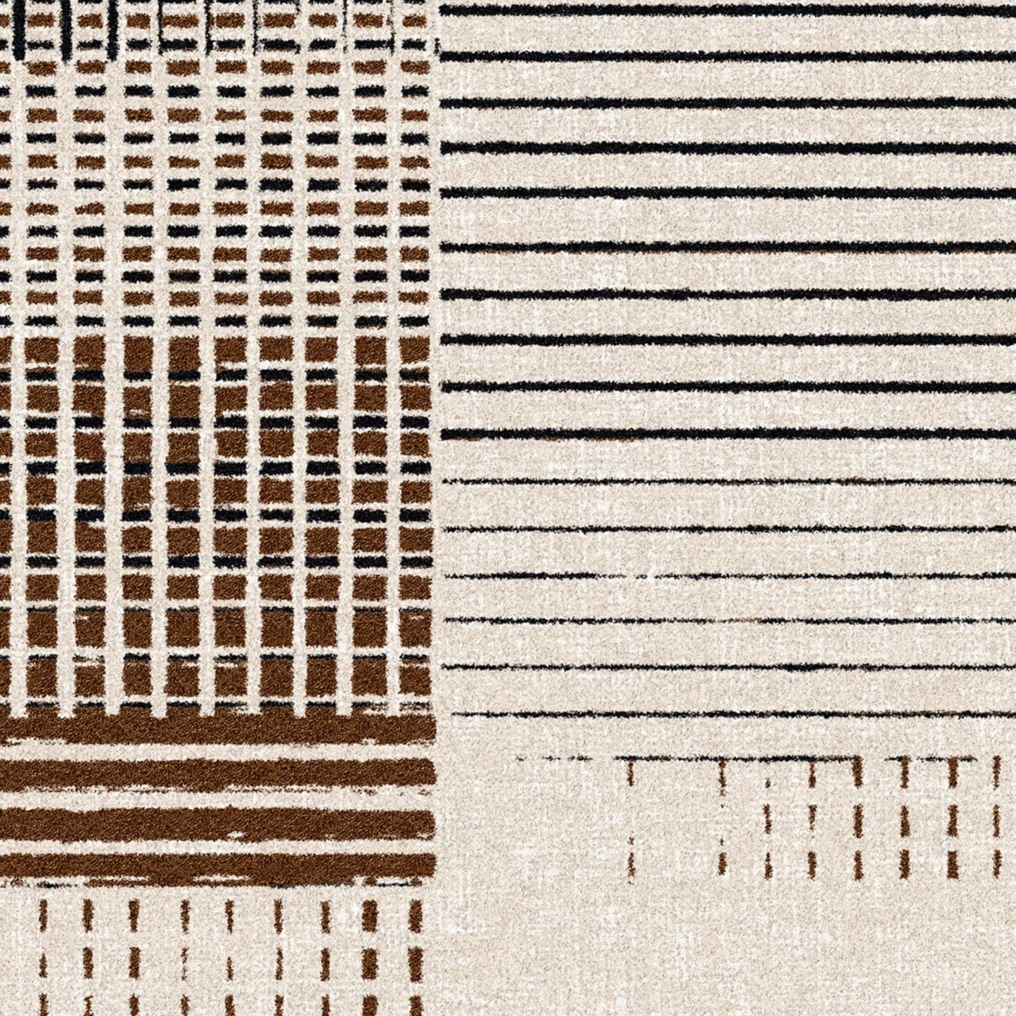 "Interlock - Sepia" Rug