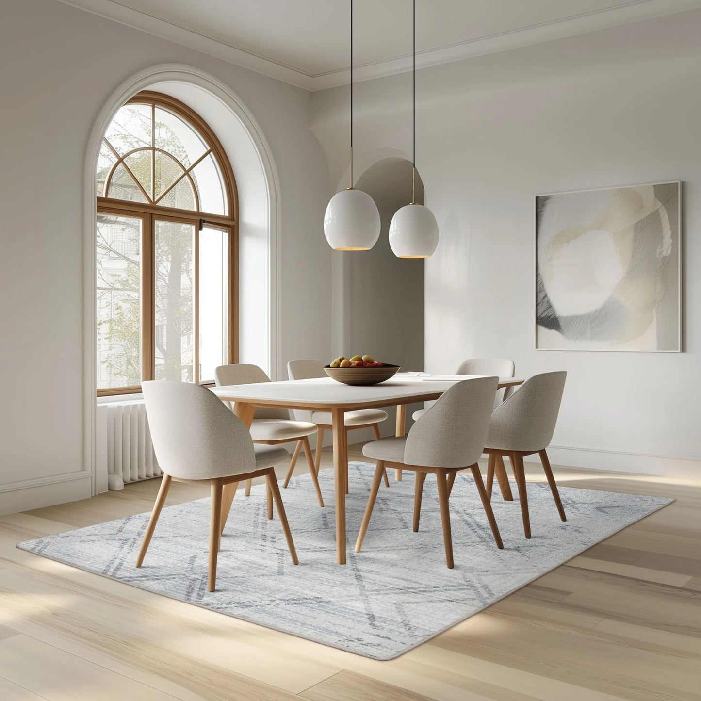 "Diamond - Ice" Rug
