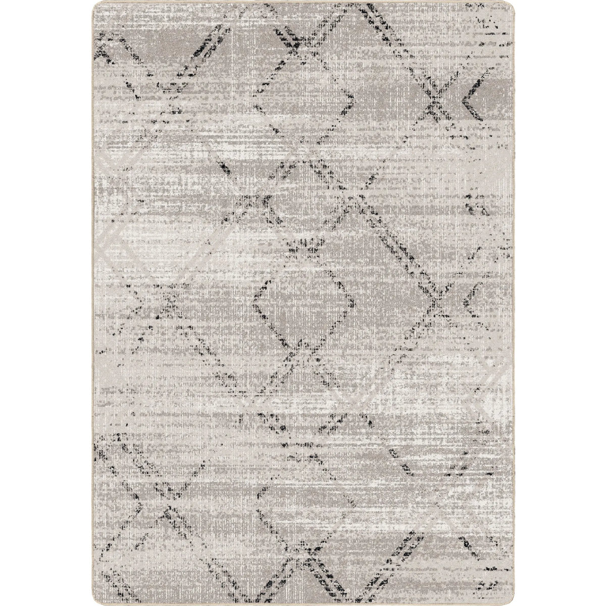 Fiona Design Rug Steel Pattern Interior Rug- Steel Diamond – Greek-Rugs.com