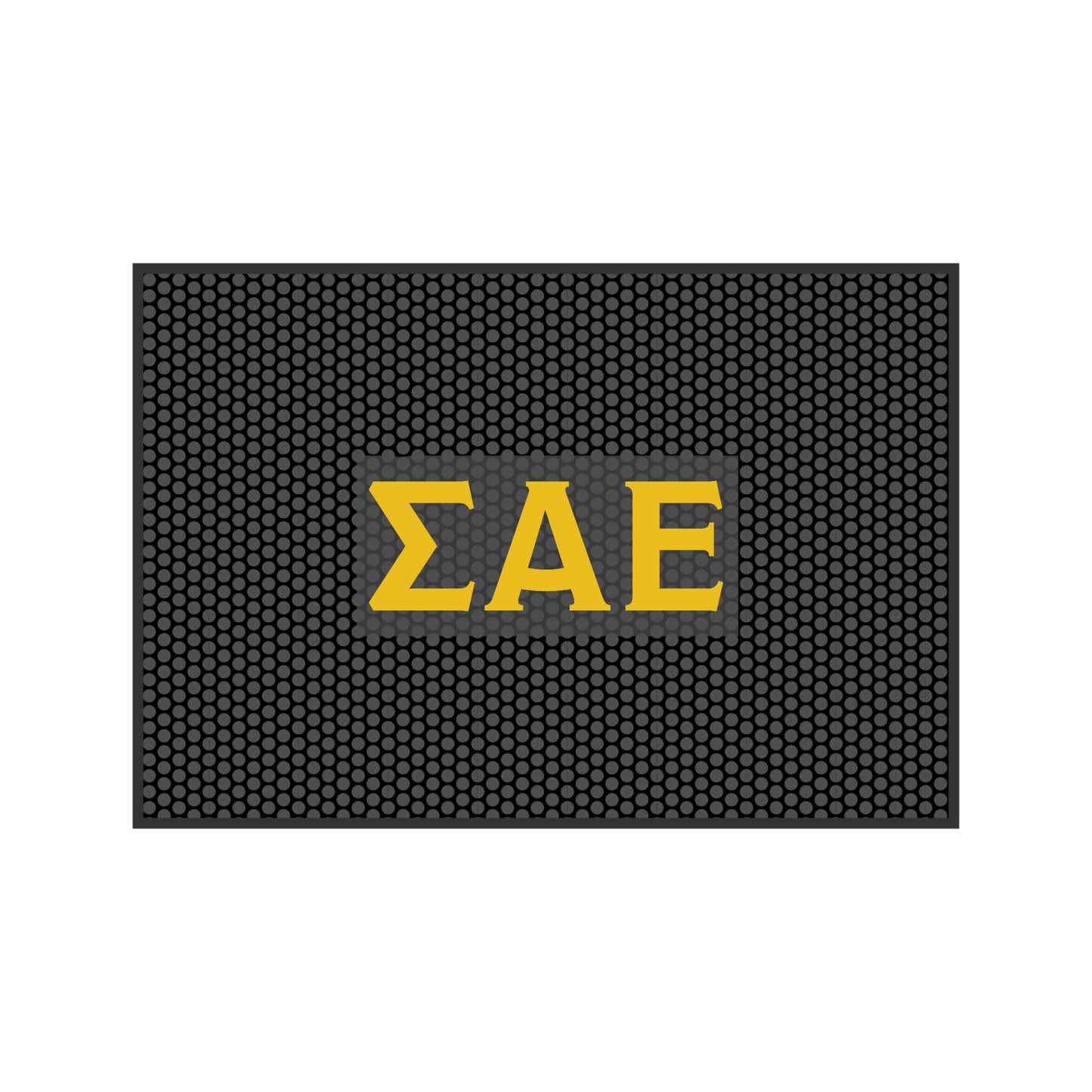 Sigma Alpha Epsilon Scraper Mat- Letters