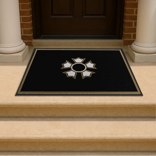 Sigma Nu "Badge" Mat (4' x 6')