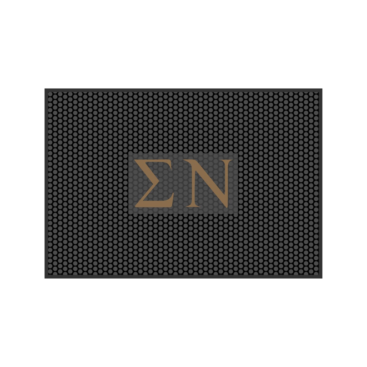 Sigma Nu Shoe Scraper Mat- Letters