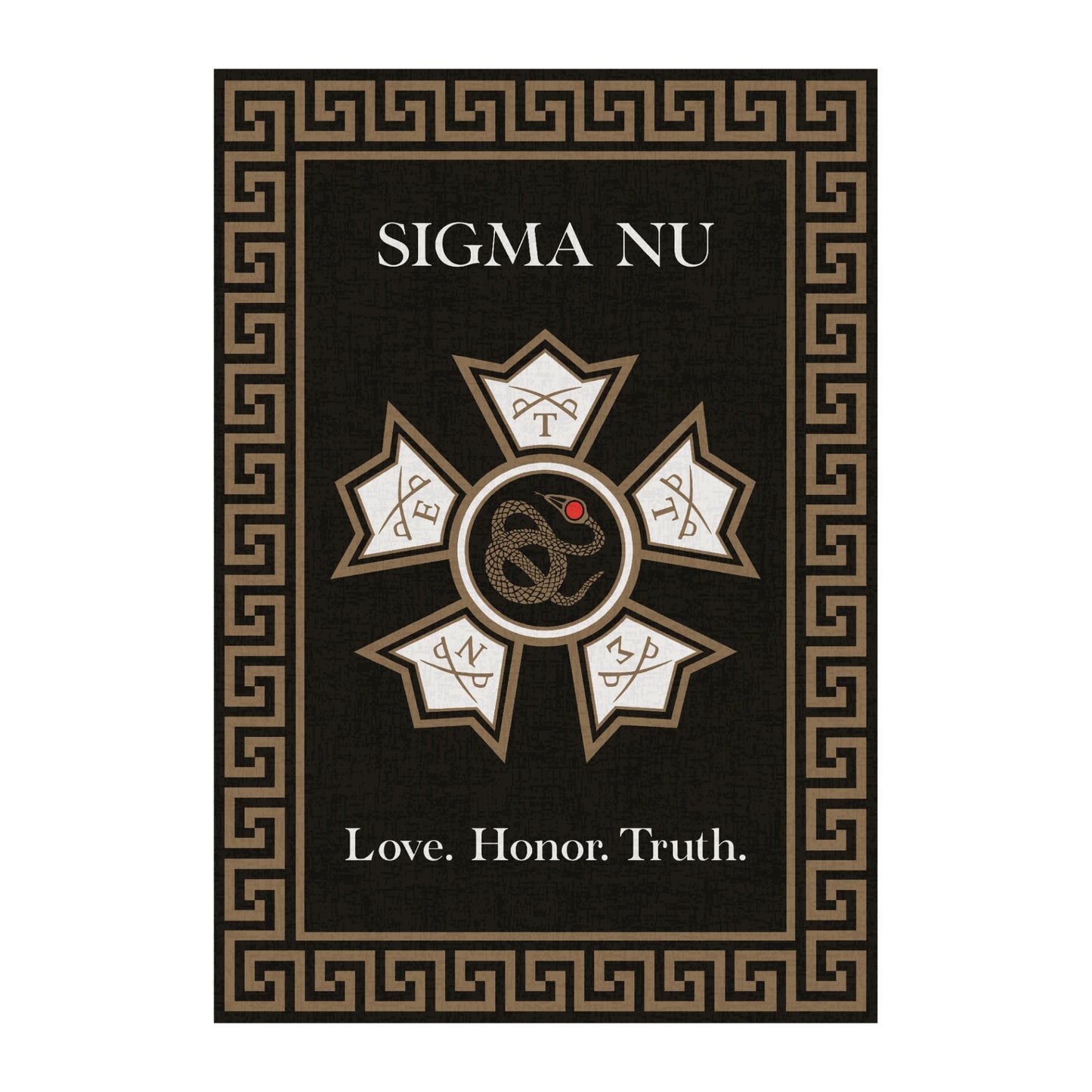 Sigma Nu Rug- Spirit
