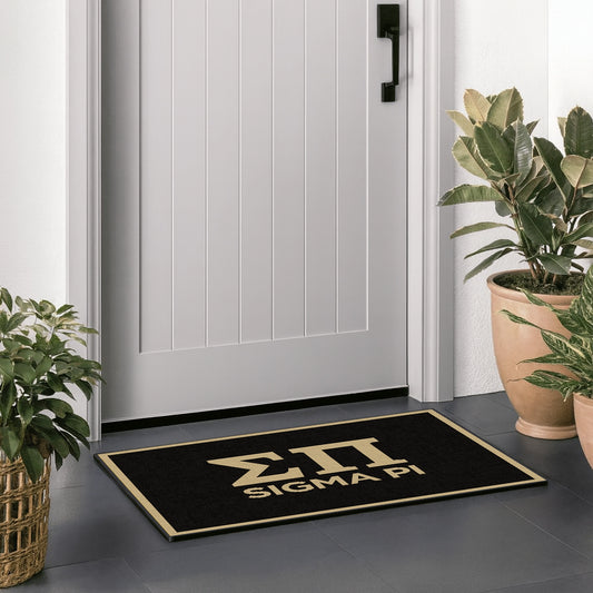 Sigma Pi Mat- Letters & Name