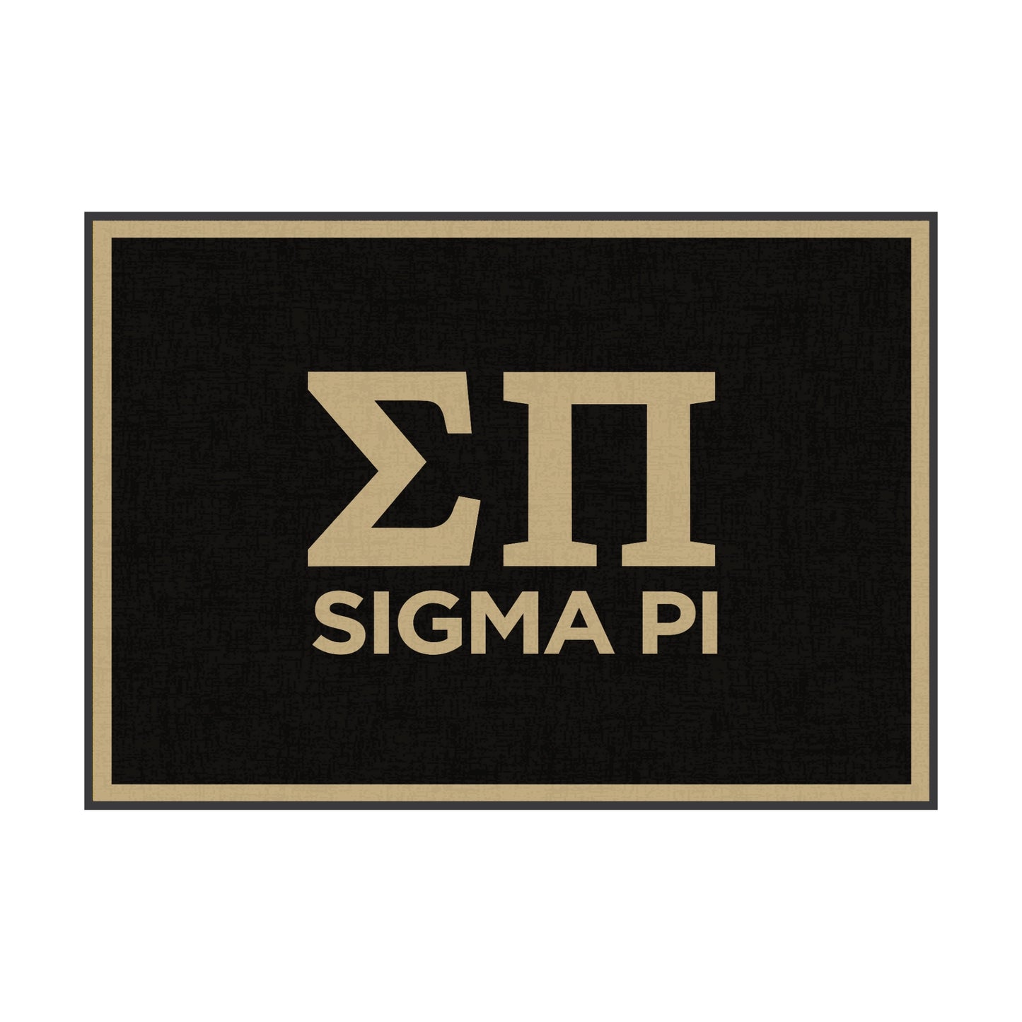 Sigma Pi Mat- Letters & Name