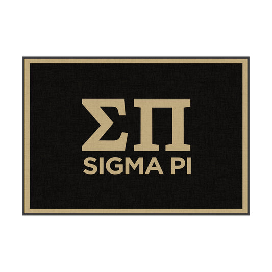 Sigma Pi Mat- Letters & Name