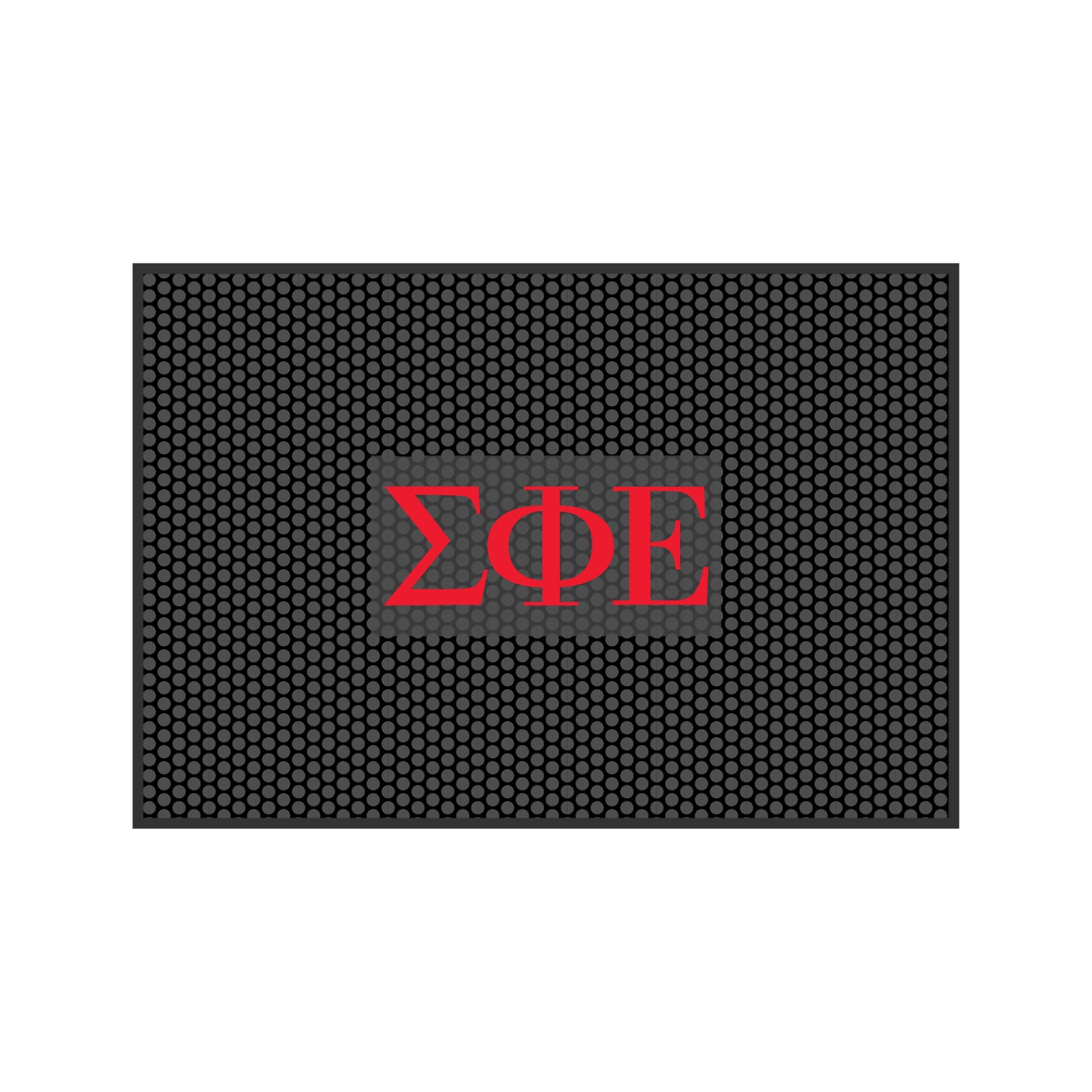 Sigma Phi Epsilon Scraper Mat- Letters