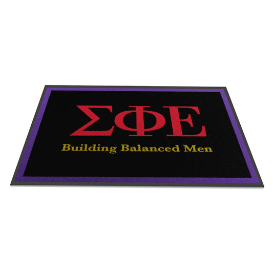 Sigma Phi Epsilon "Letters" Mat (3' x 4')