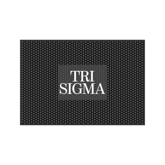 Sigma Sigma Sigma Scraper Mat- Letters