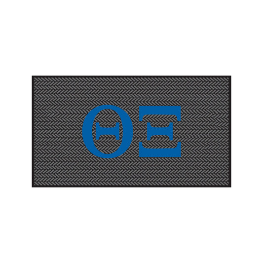 Theta Xi Scraper Mat- Letters