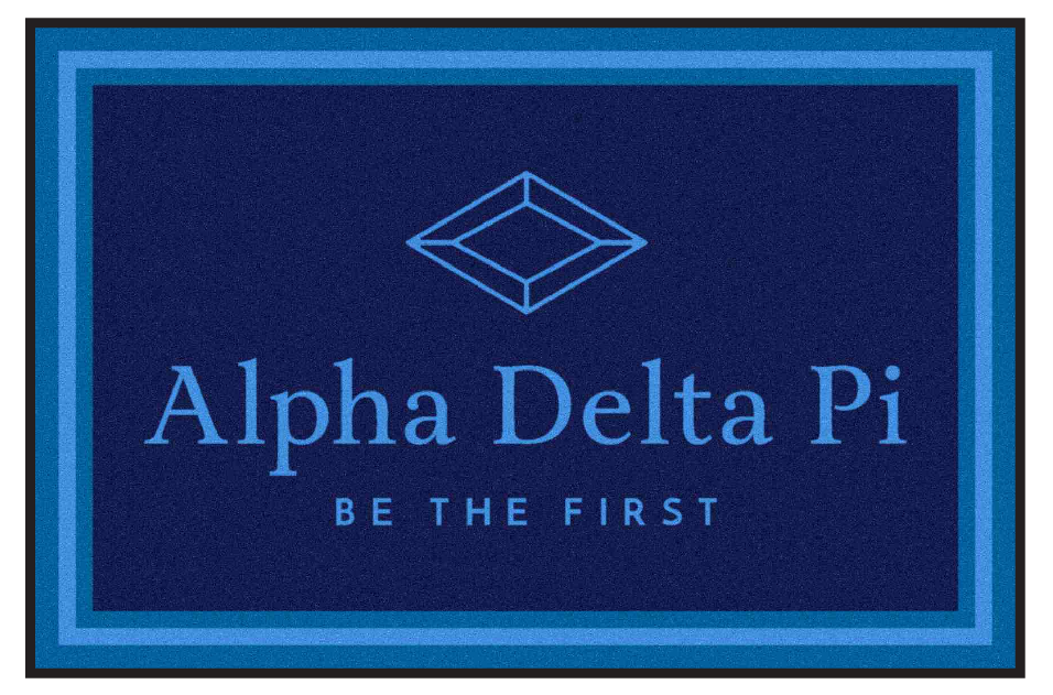 Alpha Delta Pi Spirit Mat